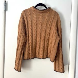 J. Crew Cable Sweater